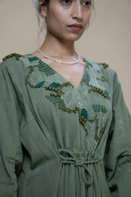 Meadows Ruched Dress