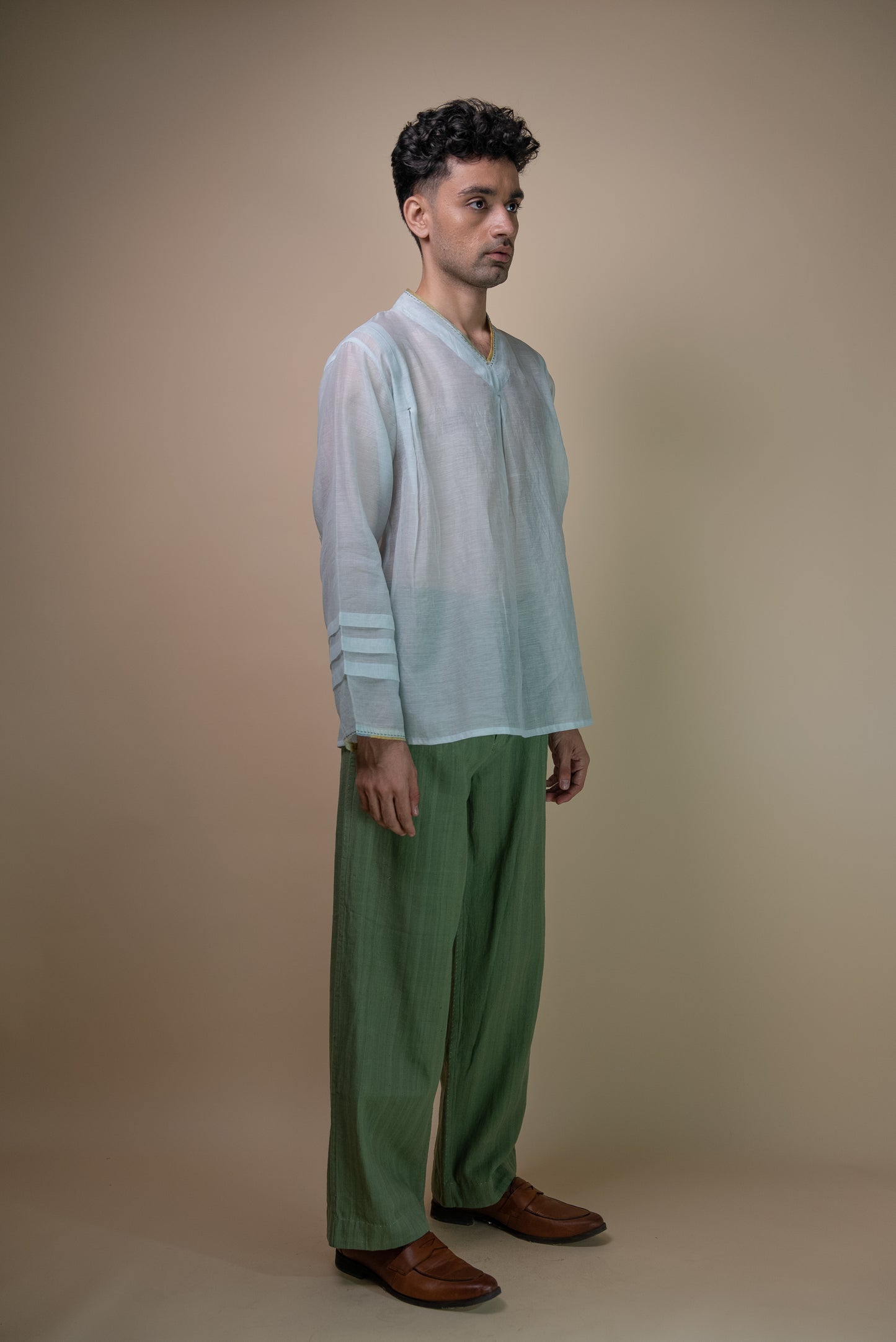 Meadows Unisex Chanderi Shirt