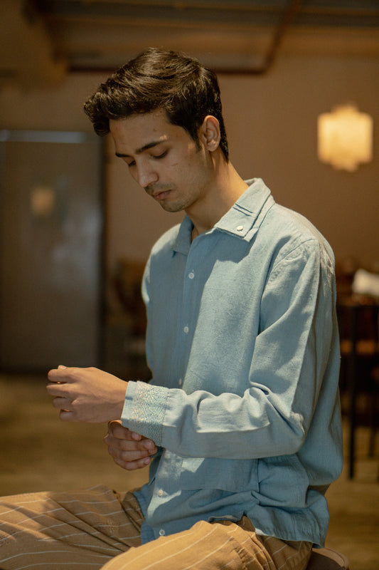 Materiality Cuff Detail Shirt