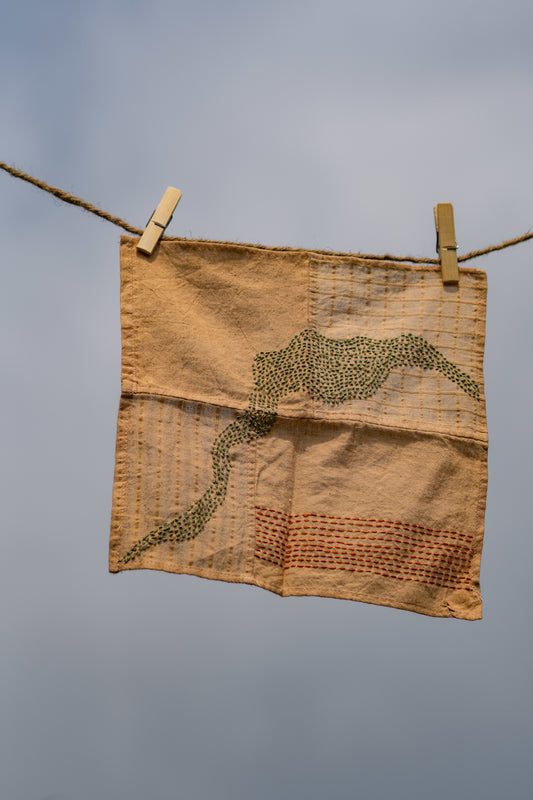 French Knots Pocket Square