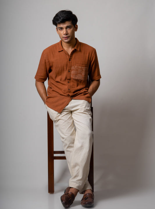 Extra Fabric Flap Shirt