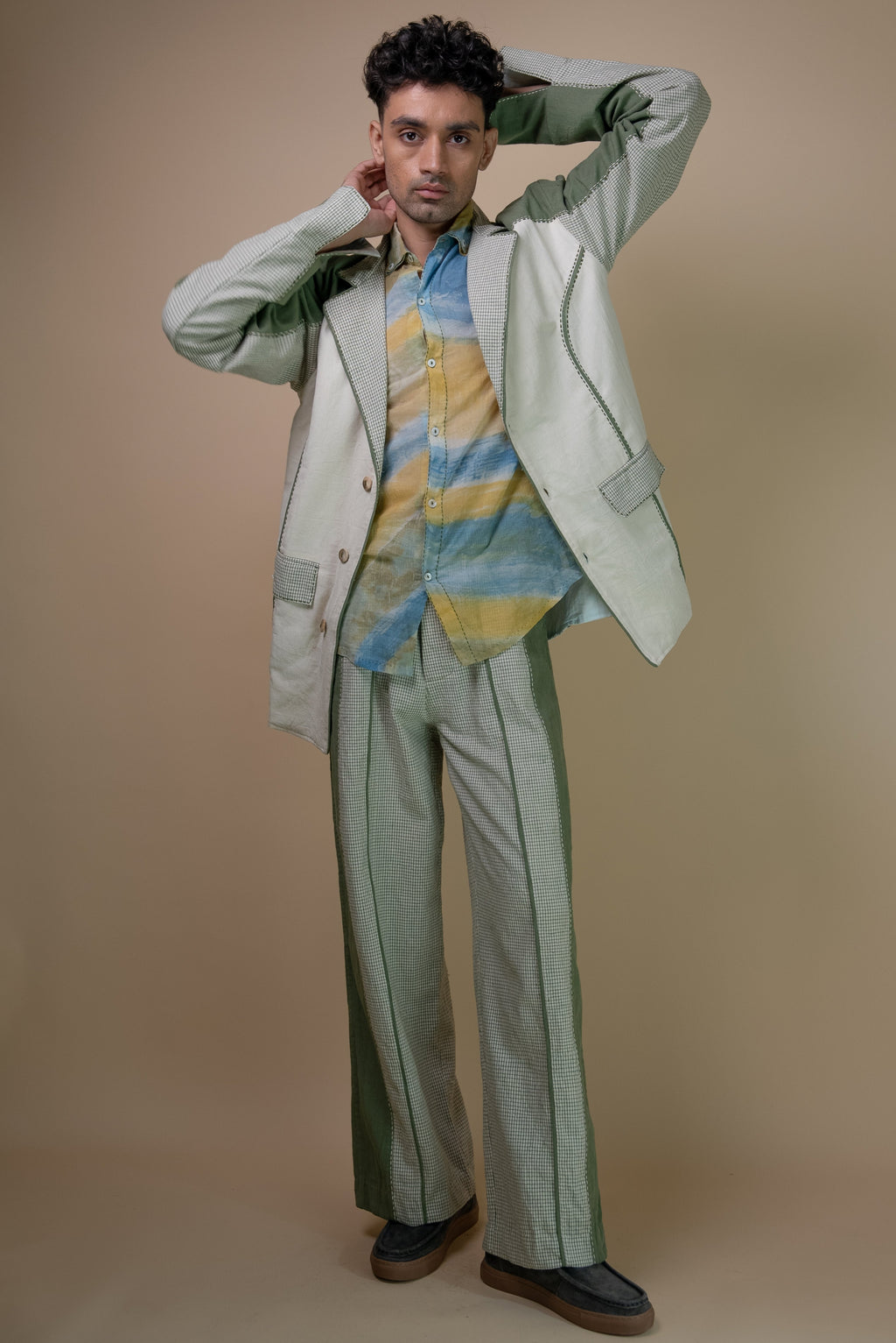 Meadows Unisex Colour Blocked Pants