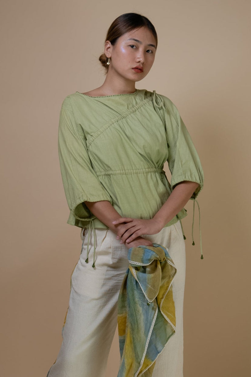 Meadows Ruched Blouse