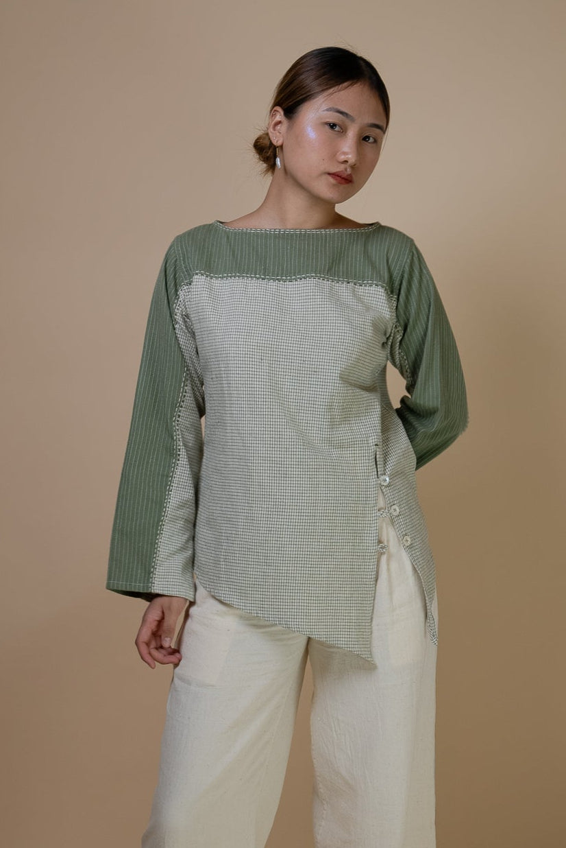 Meadows Asymmetric Blouse