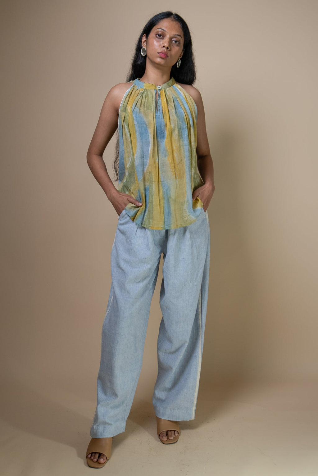 Meadows Hand Painted Blouse