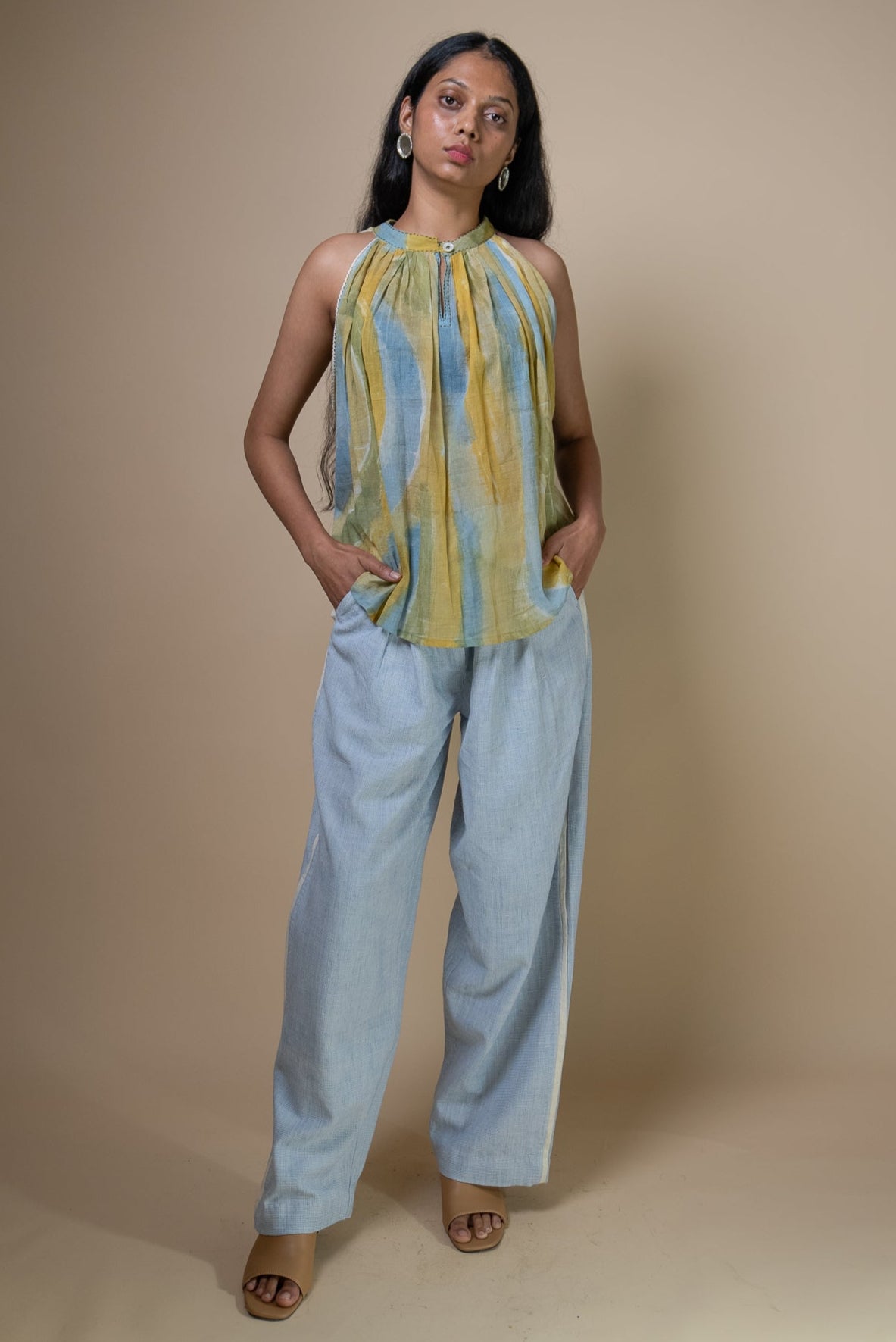Meadows Hand Painted Blouse