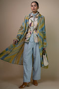 Meadows Unisex Hand Painted Trench