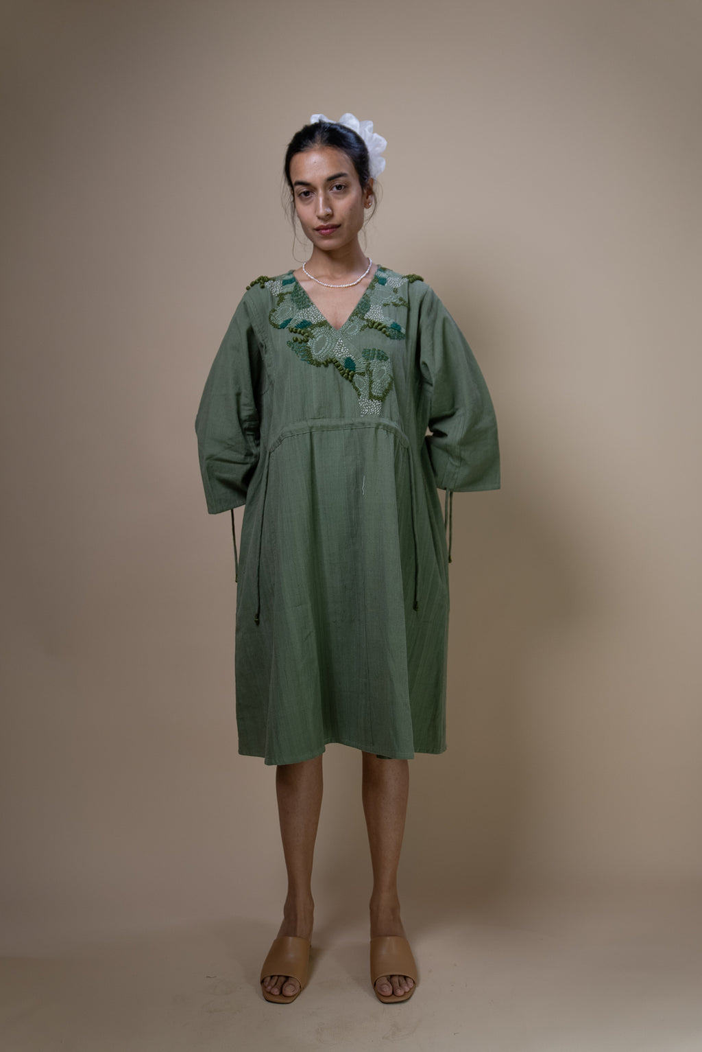 Meadows Ruched Dress