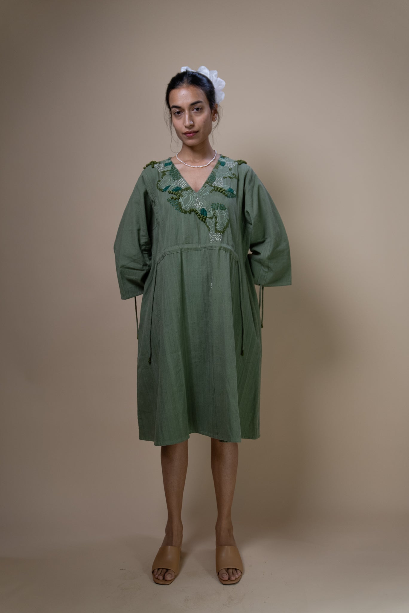Meadows Ruched Dress