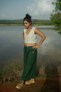 Rewind Cropped Blouse & Rewind Flared Skirt