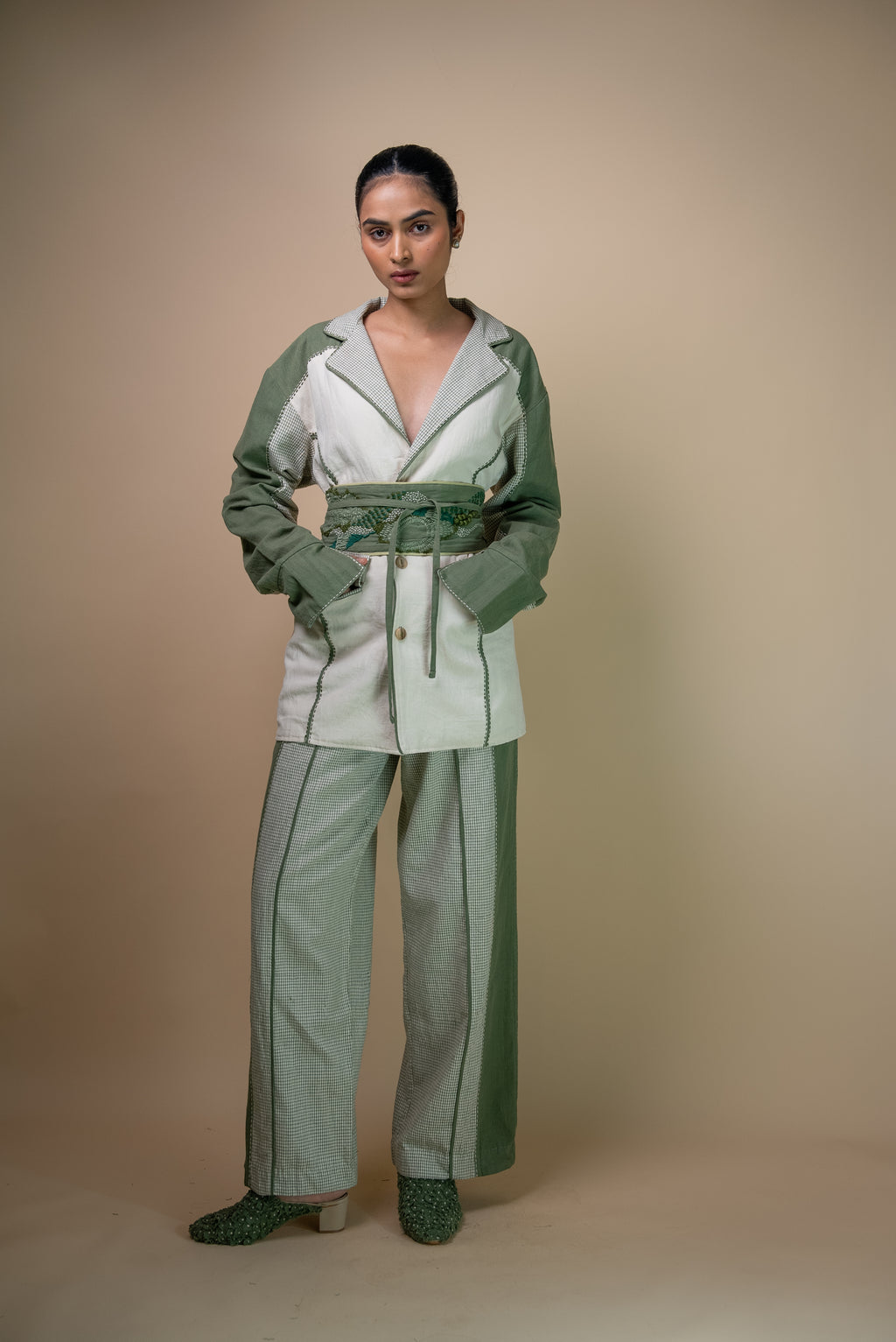 Meadows Unisex Colour Blocked Pants