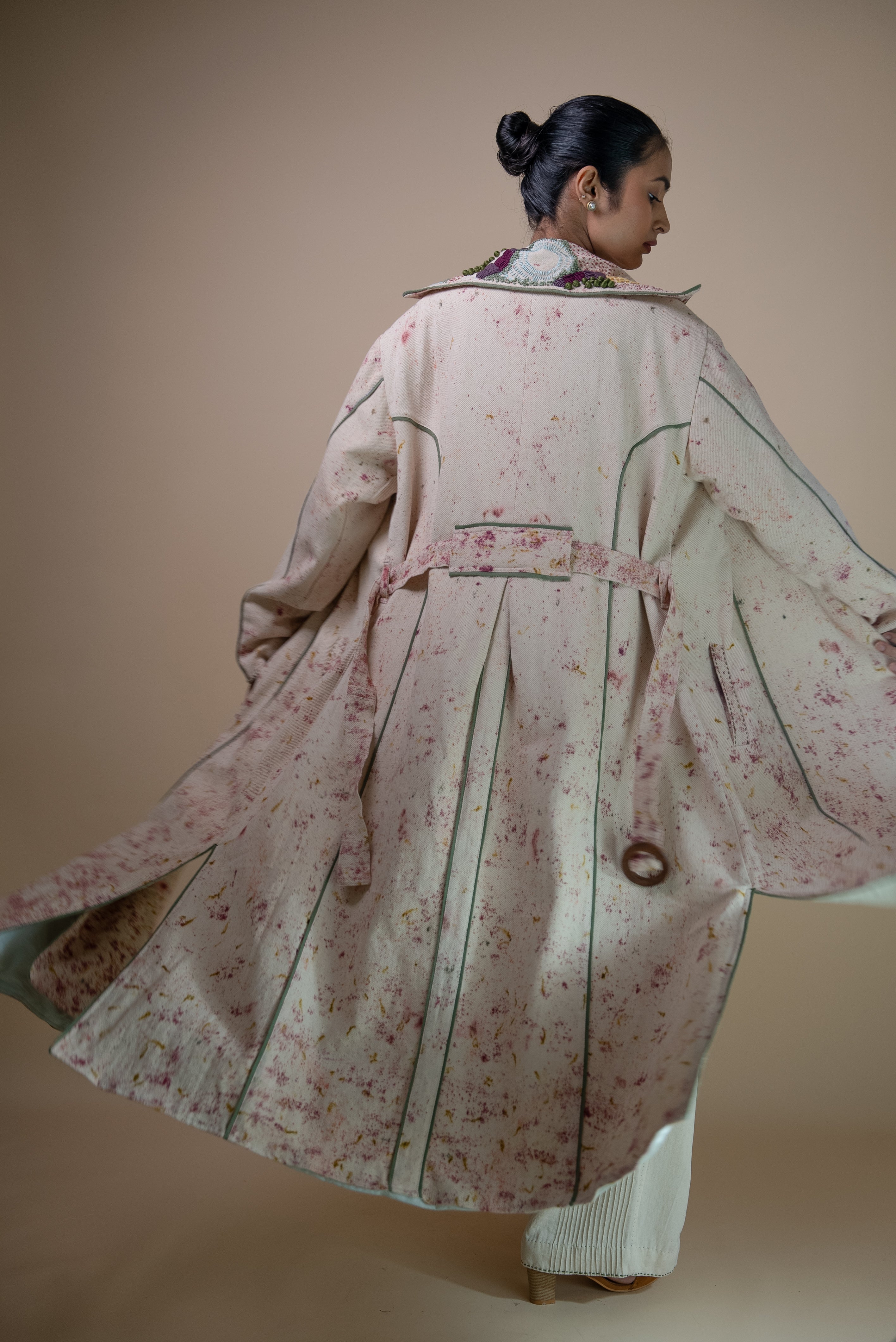 Meadows Unisex Denim Trench