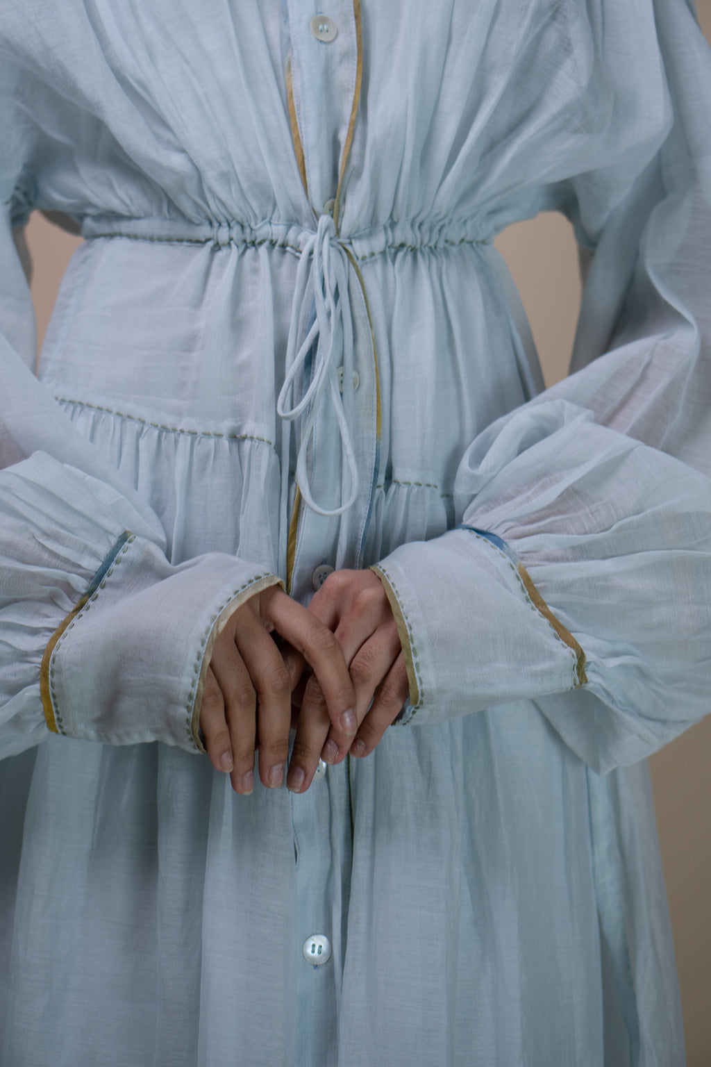 Meadows Chanderi Shirt Dress