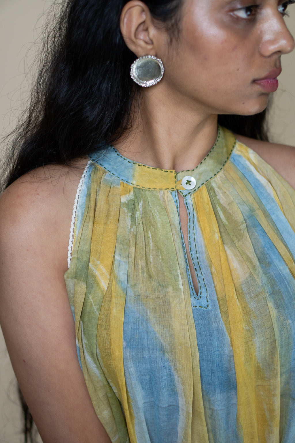 Meadows Hand Painted Blouse