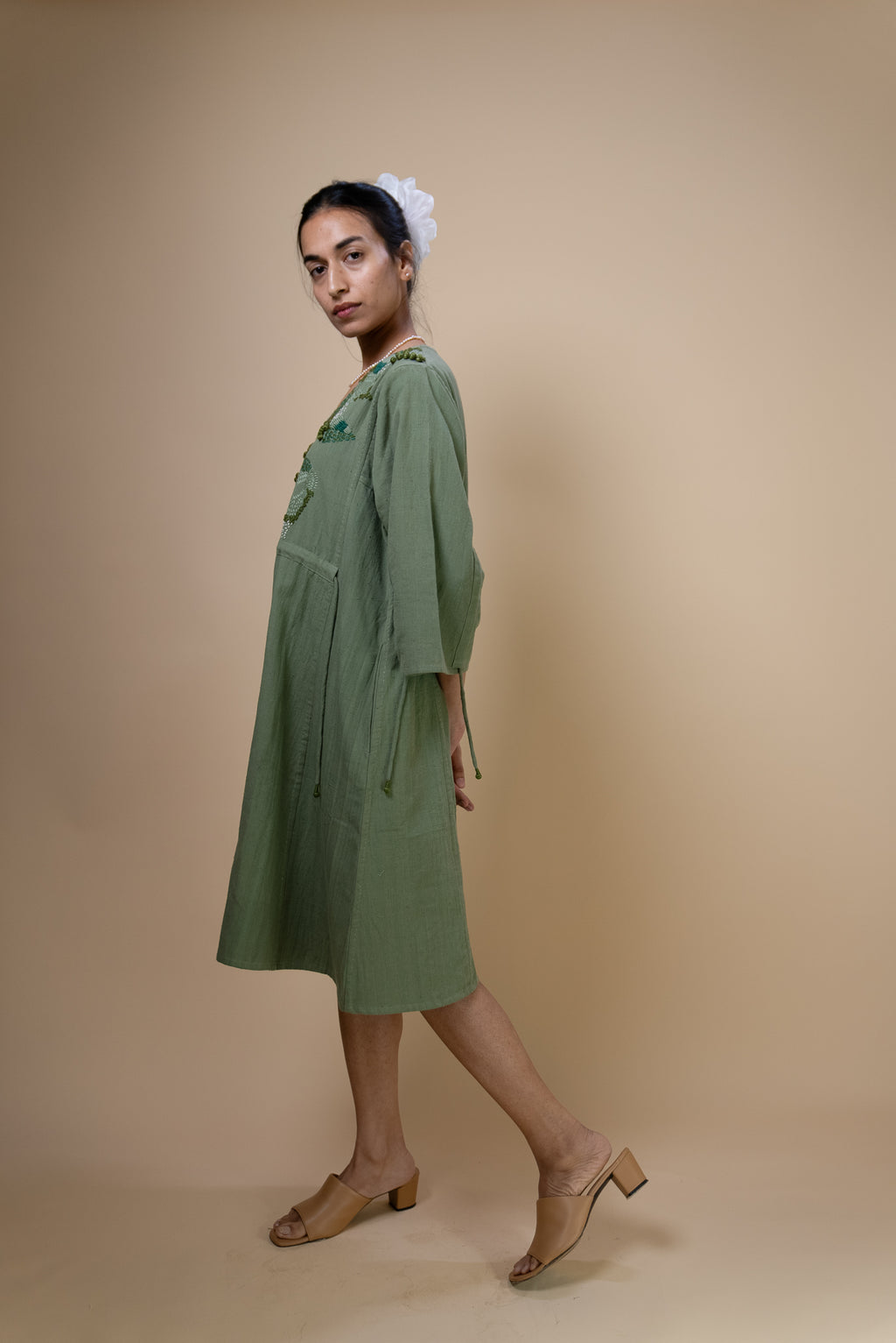 Meadows Ruched Dress