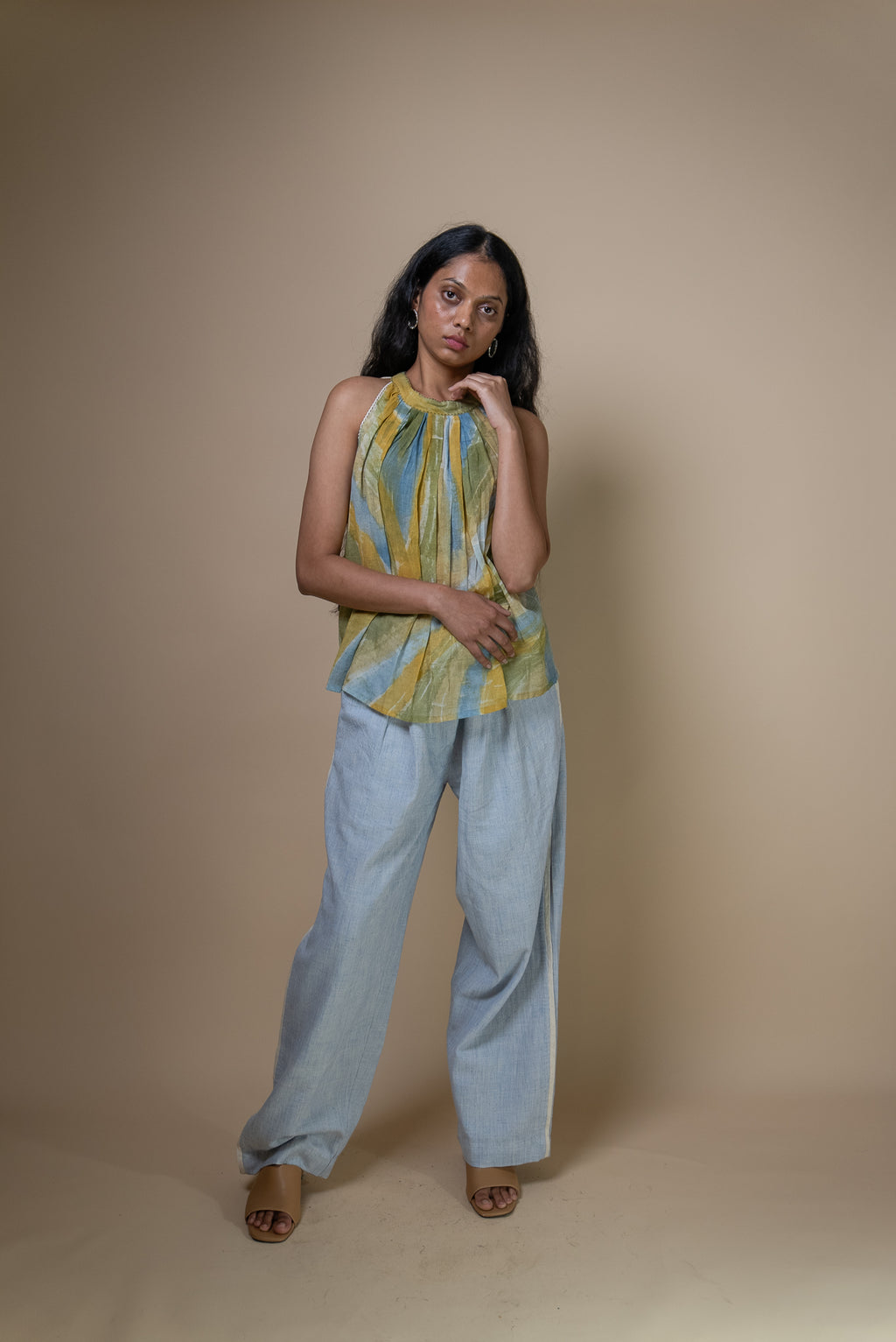 Meadows Hand Painted Blouse