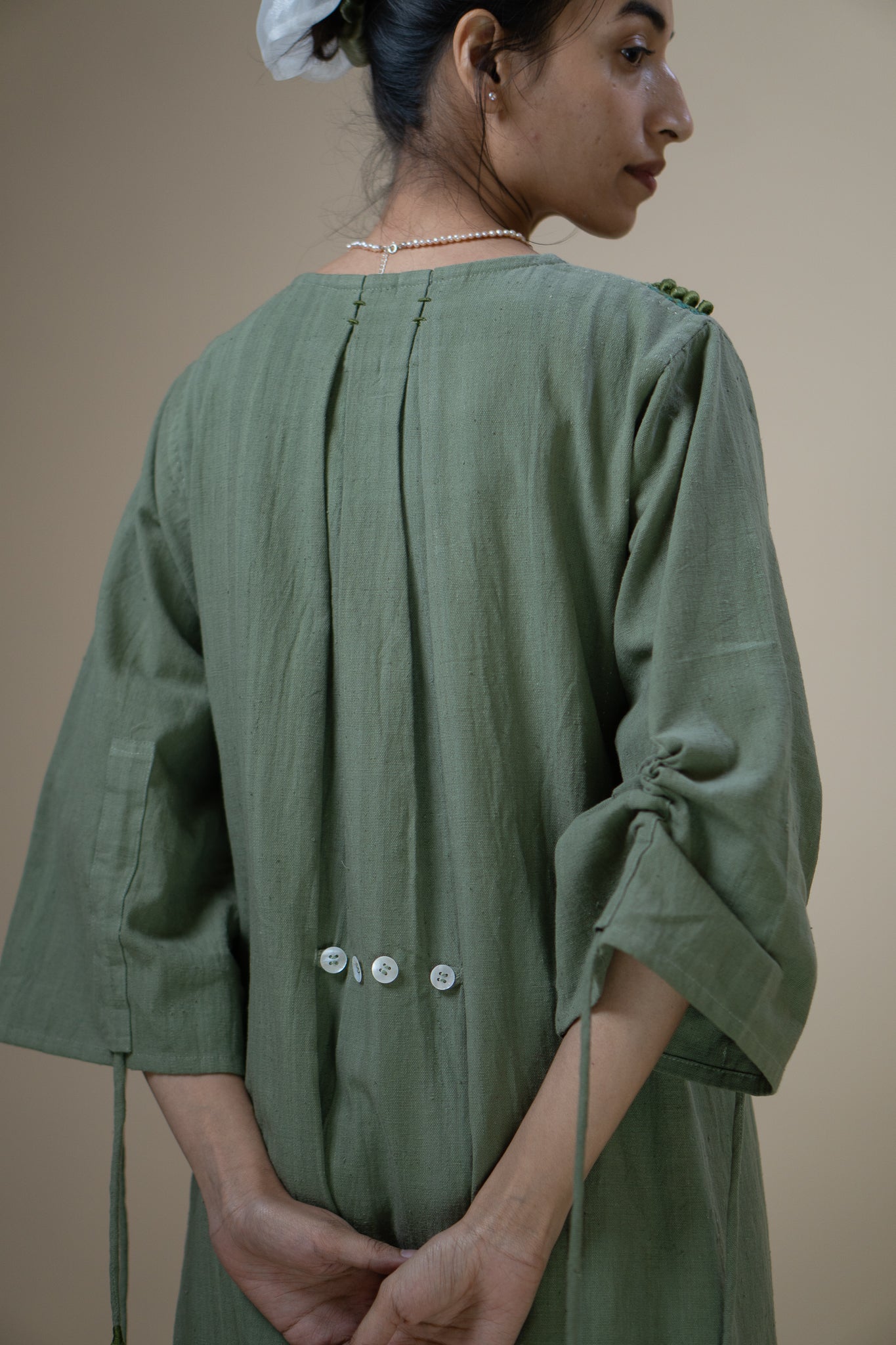 Meadows Ruched Dress