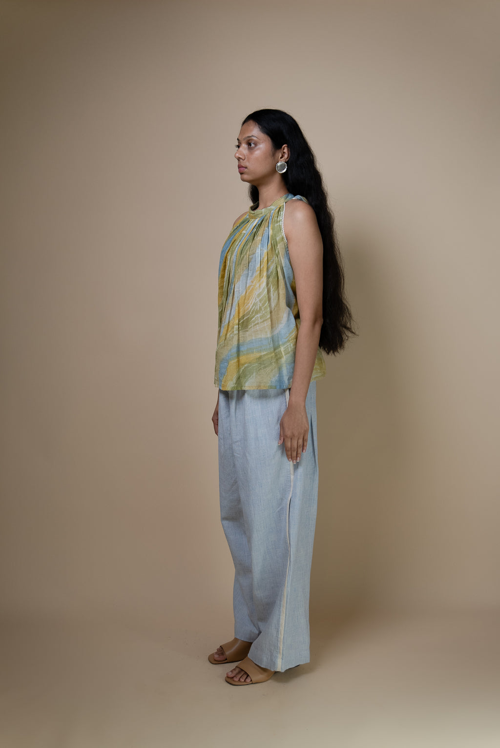 Meadows Hand Painted Blouse