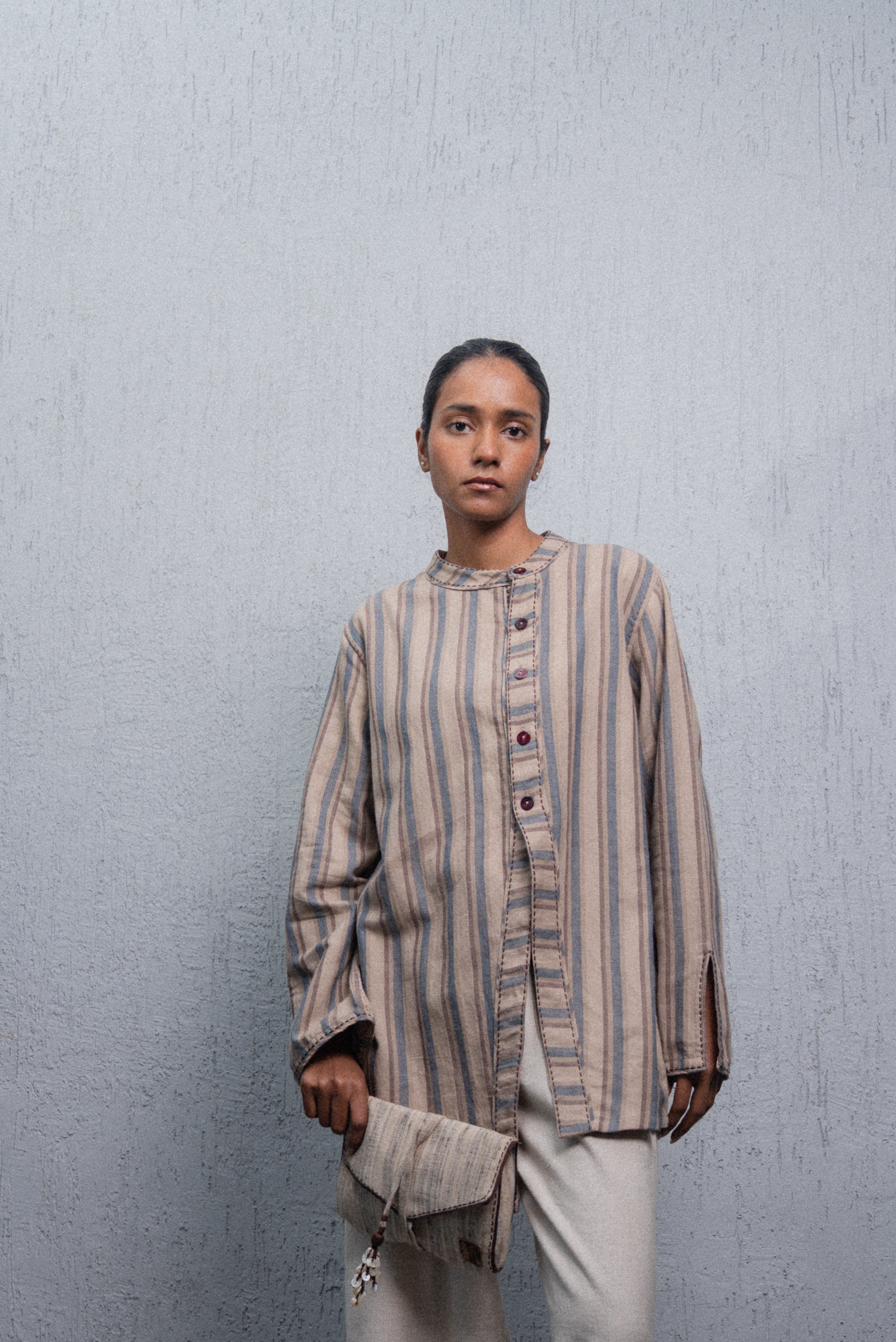 Unquiet Asymmetric Shirt