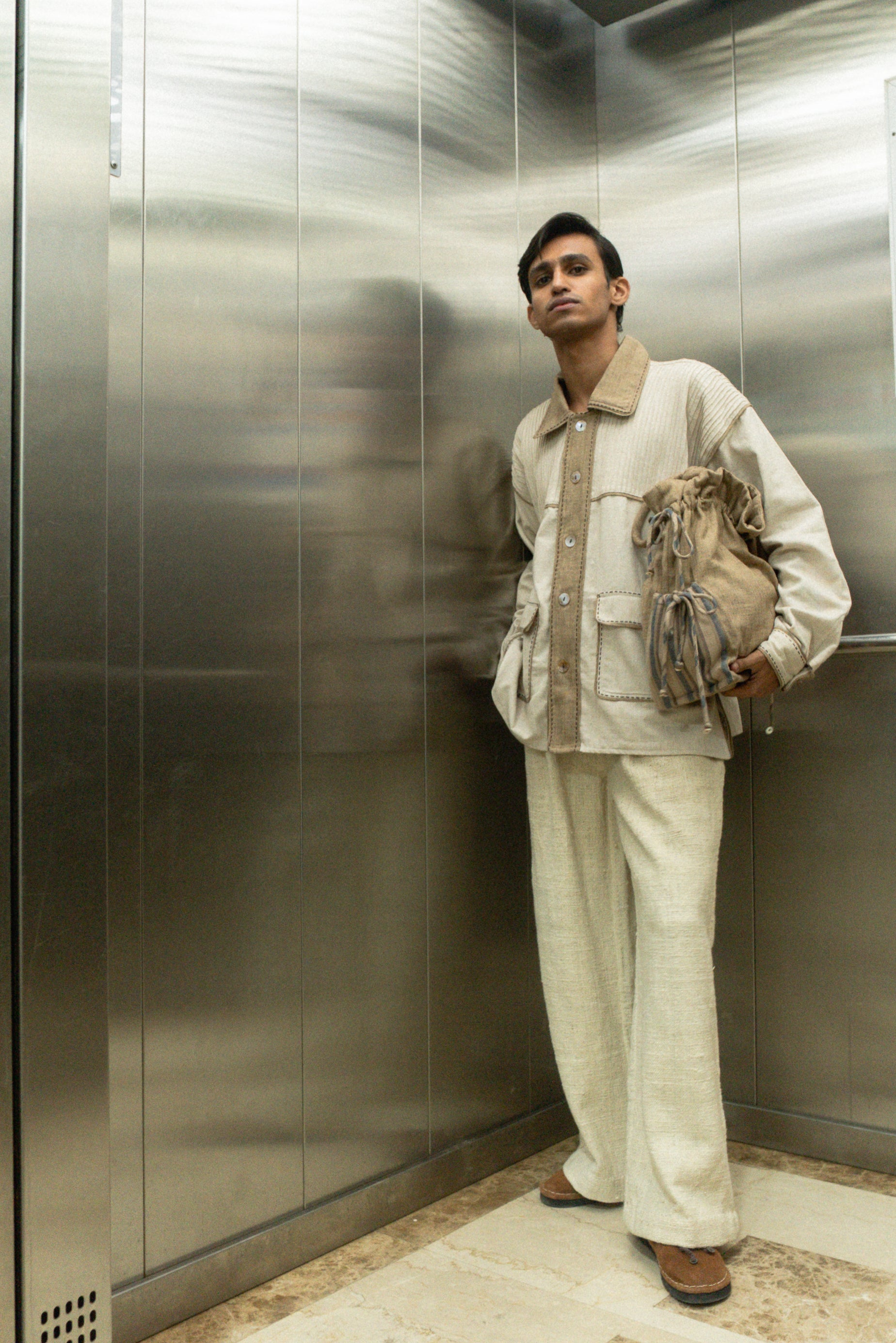 Unquiet Oversized Shirt Jacket
