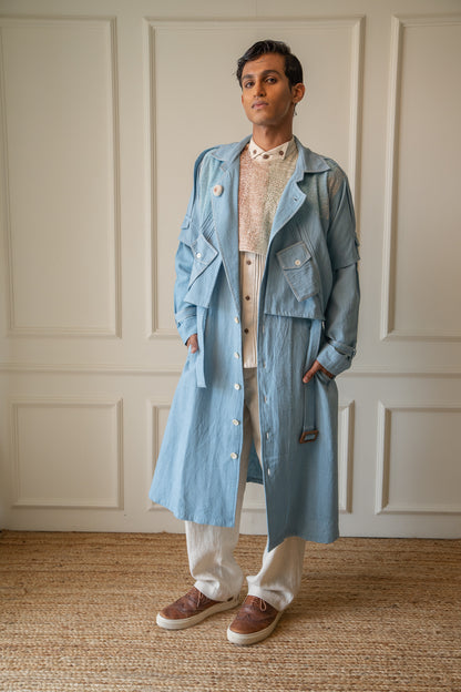 Materiality Unisex Deconstructed Trench