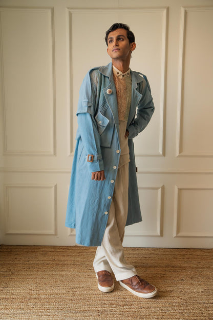 Materiality Unisex Deconstructed Trench