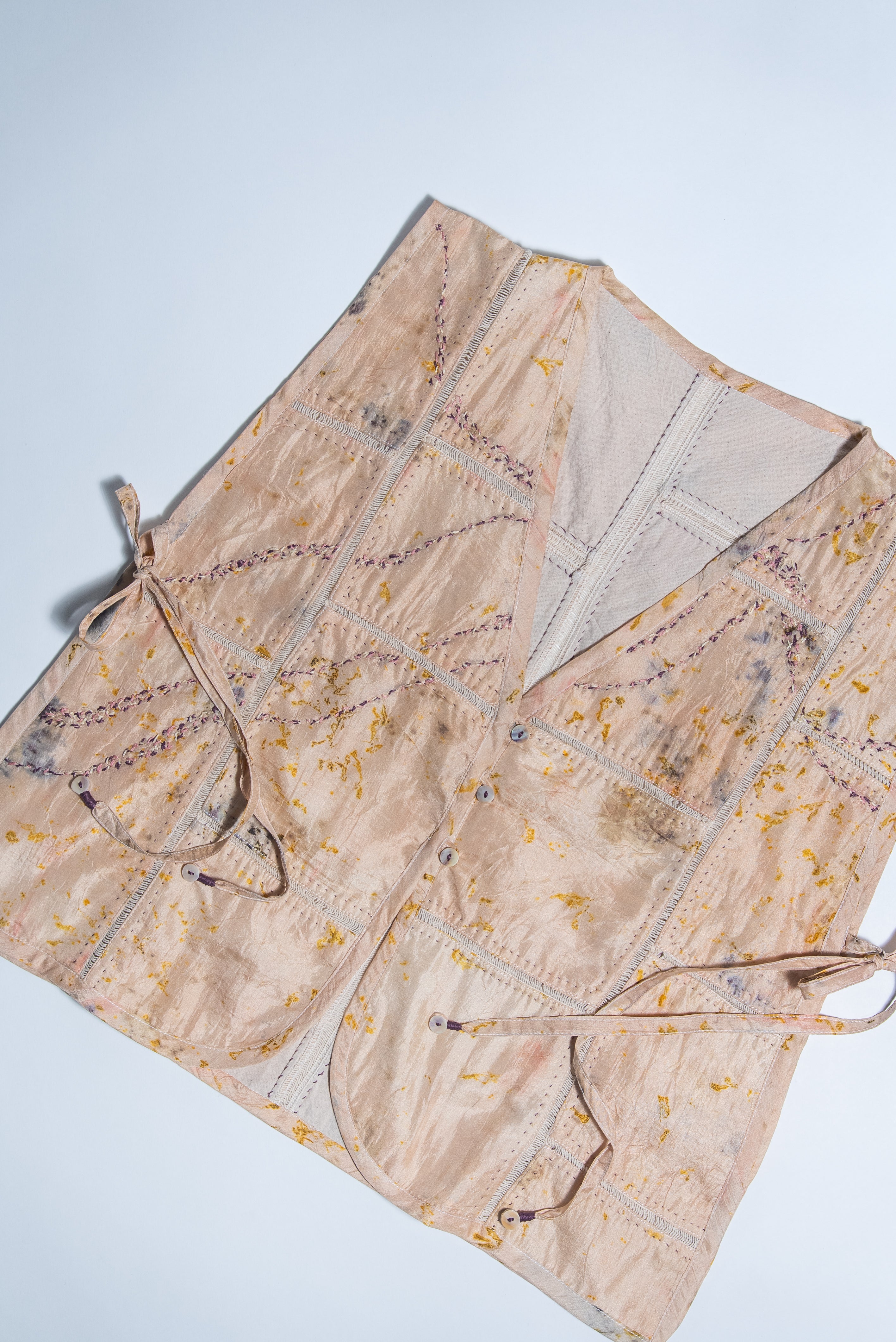 Unquiet Silk Lace Bib