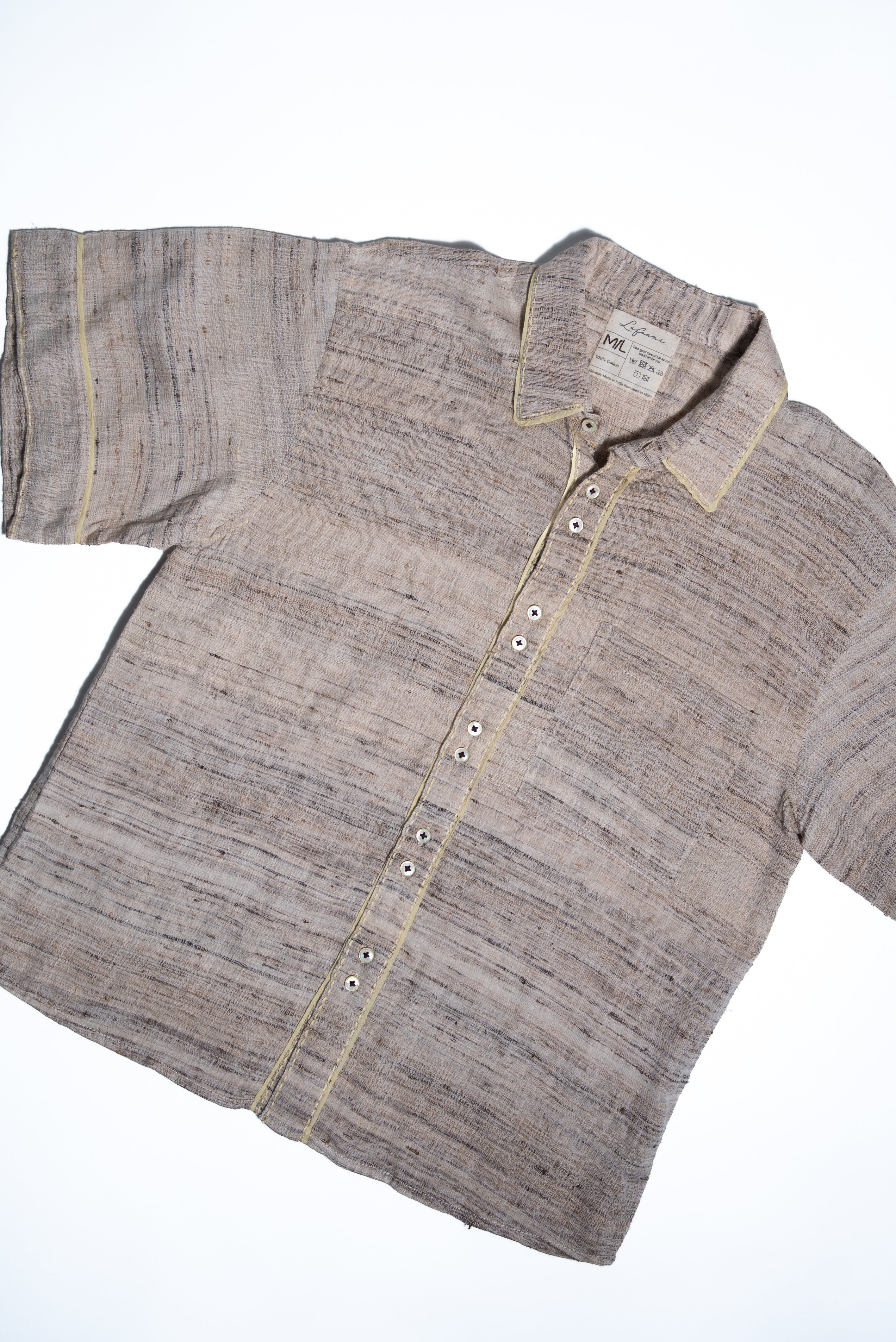 Unquiet Natural Slub Shirt
