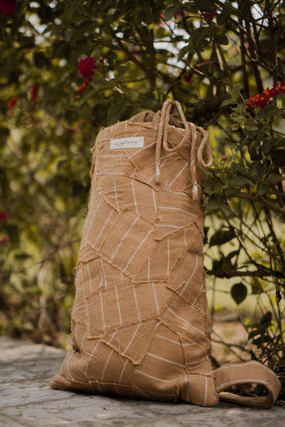 Materiality Upcycled Drawstring Bag