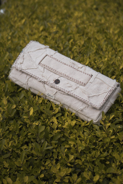 Materiality Upcycled Envelope Clutch