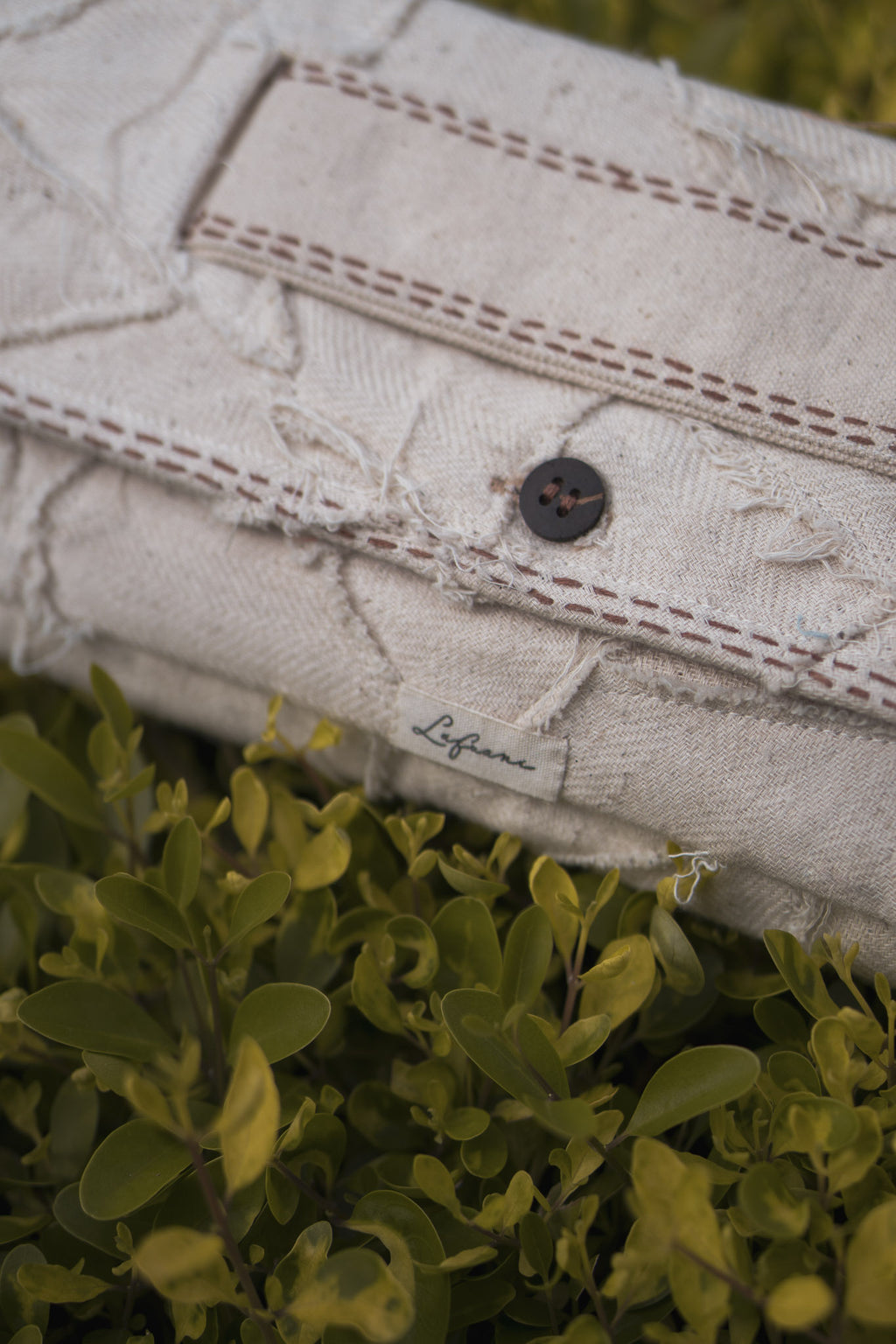 Materiality Upcycled Envelope Clutch