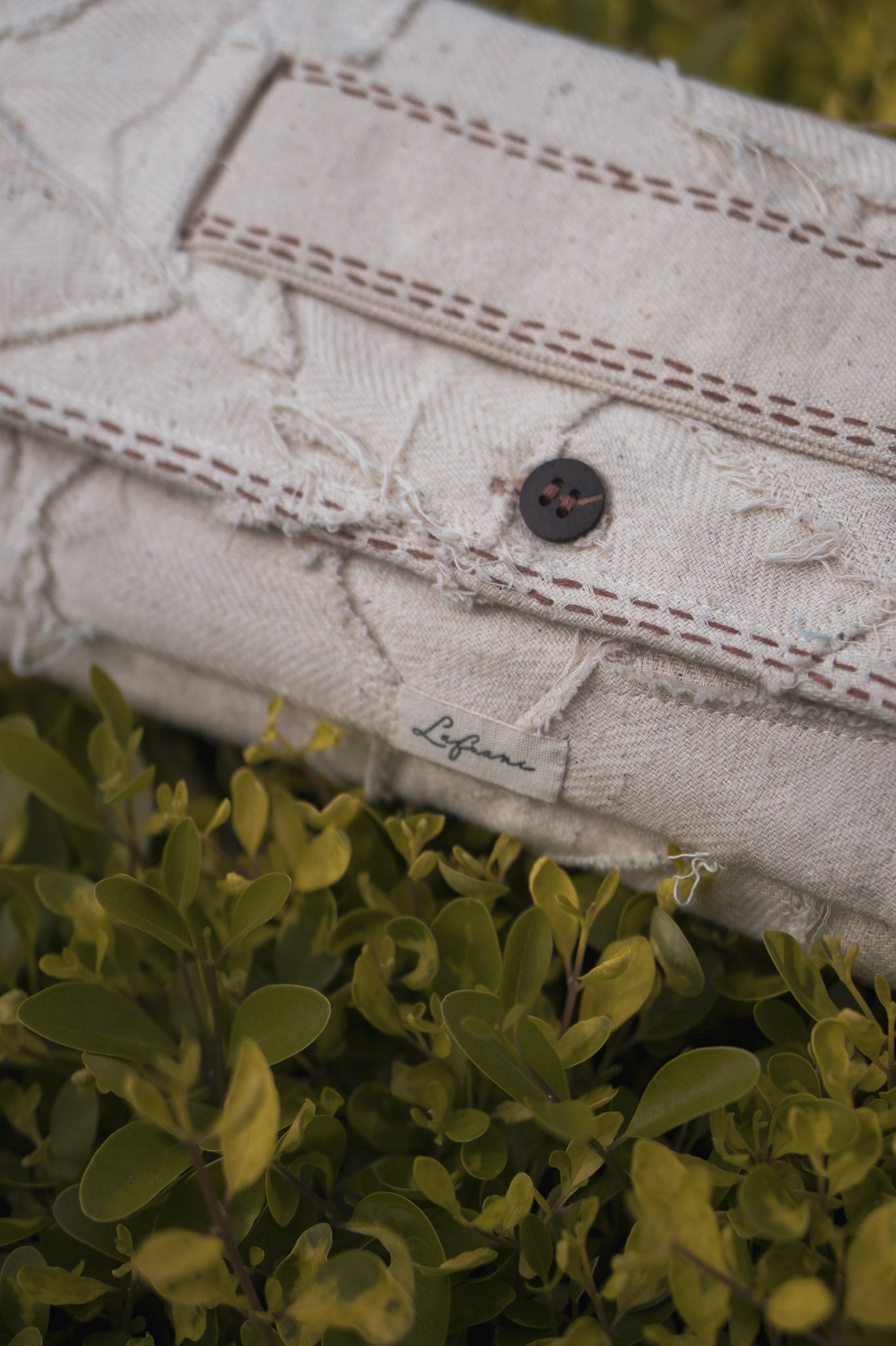 Materiality Upcycled Envelope Clutch
