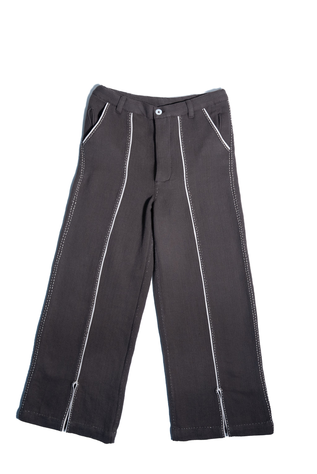 Unquiet Unisex Front Slit Pants