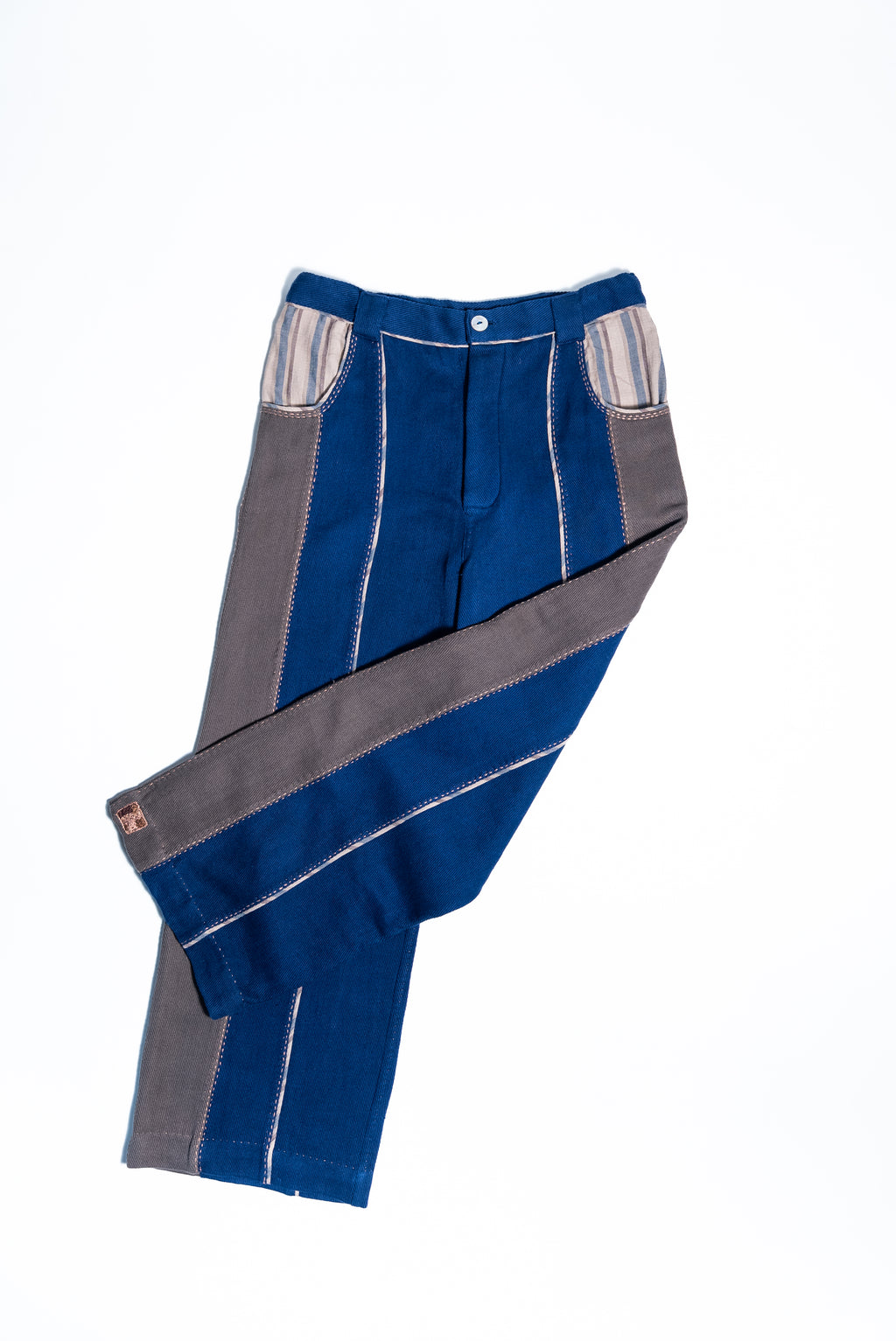 Unquiet Unisex Colour-Blocked Pants