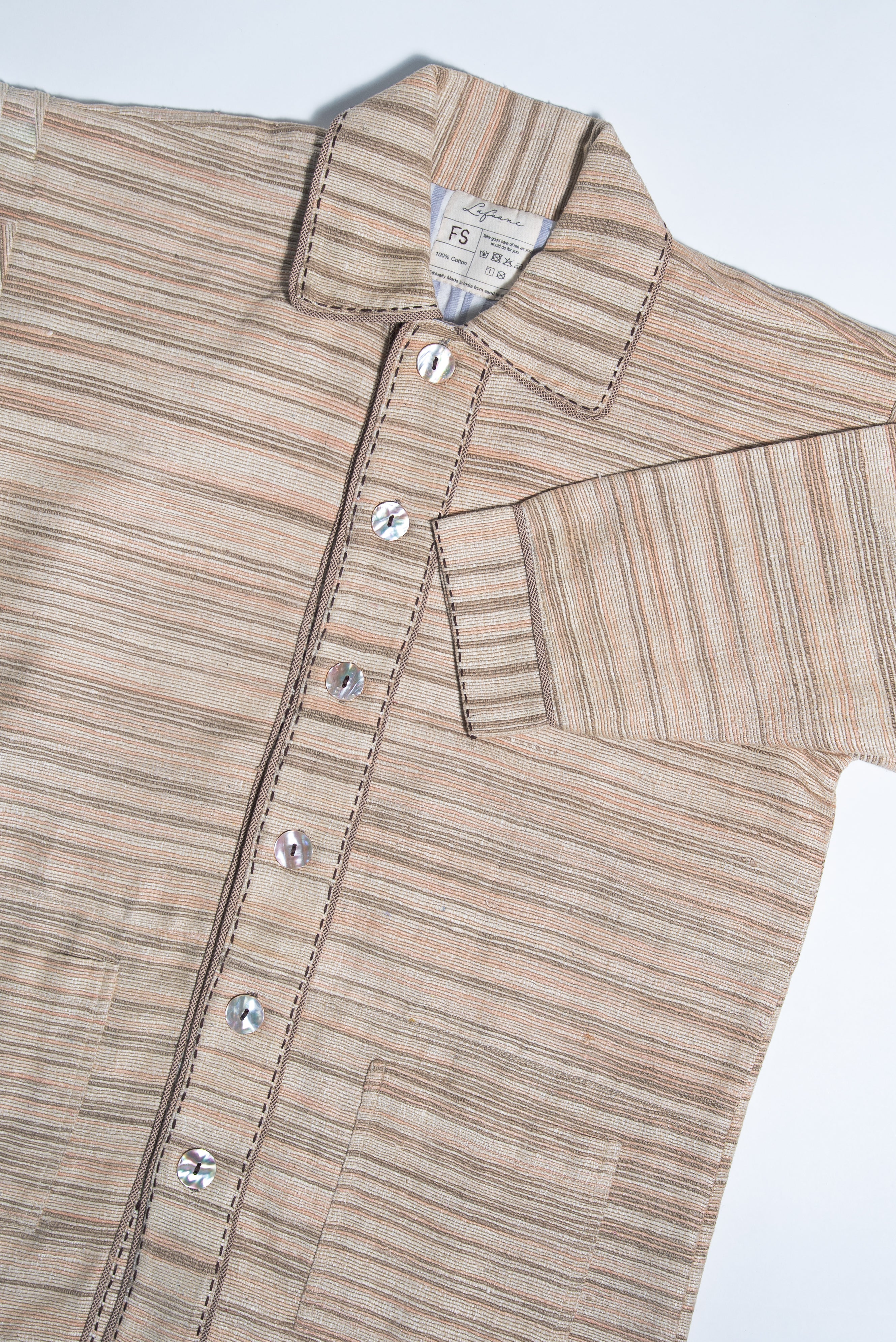 Unquiet Unisex Shirt Jacket