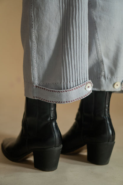 Phosphene Unisex Haori & Grey Pants Set