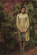 Meadows Embroidered Shirt Dress
