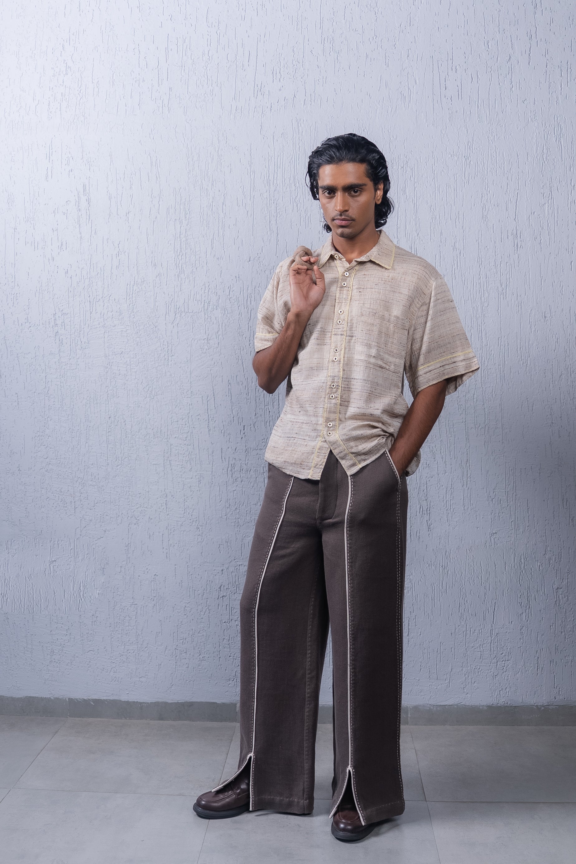Unquiet Natural Slub Shirt