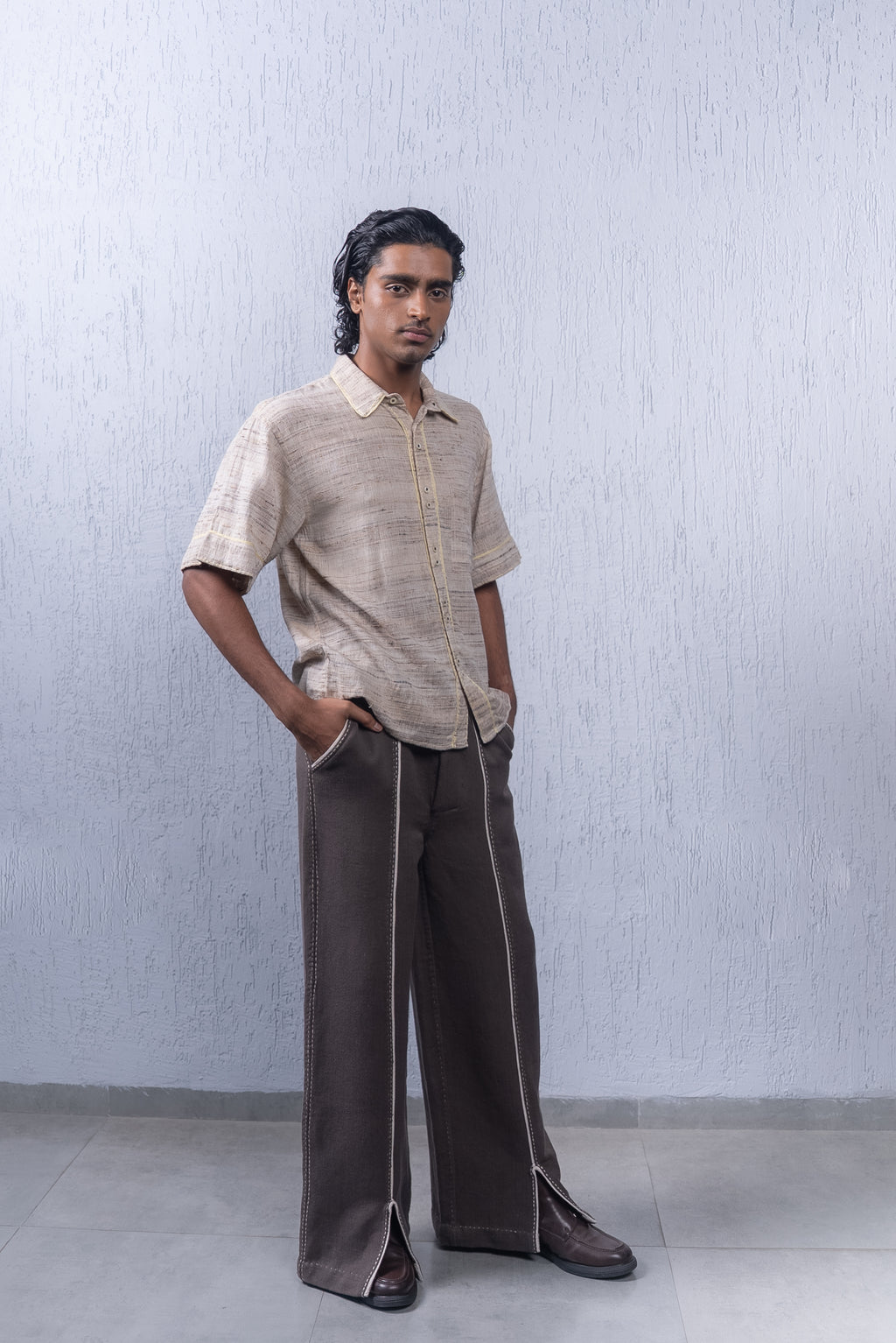 Unquiet Natural Slub Shirt