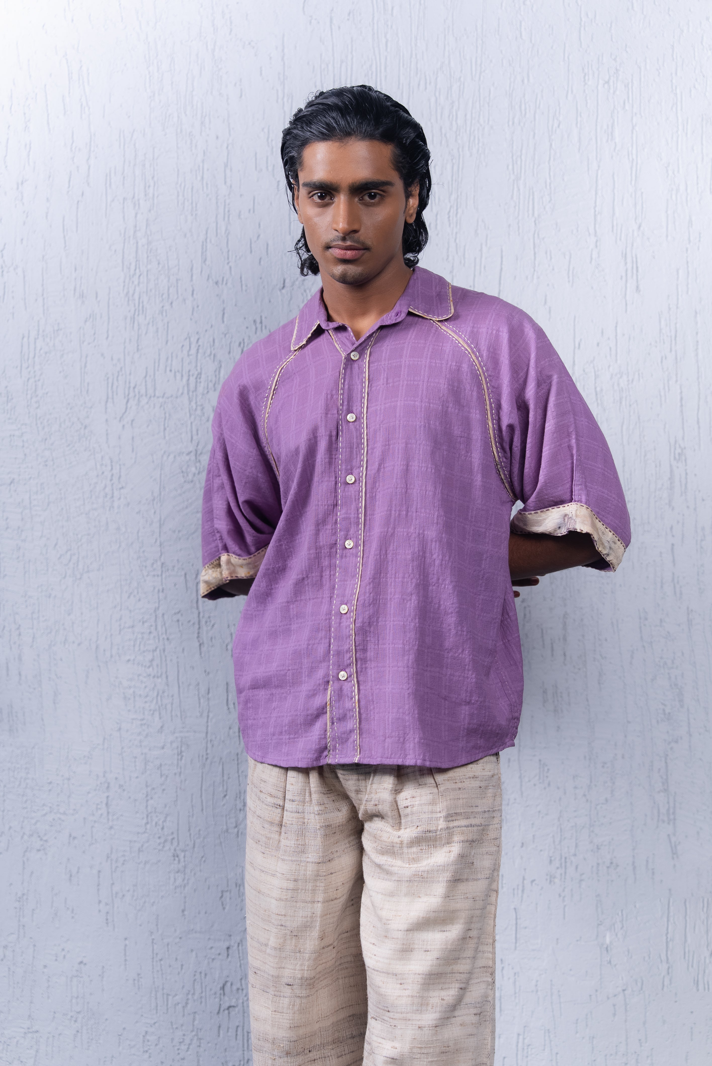 Unquiet Raglan Half Shirt