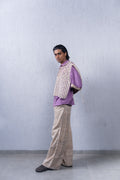 Unquiet Unisex Natural Slub Straight Pants