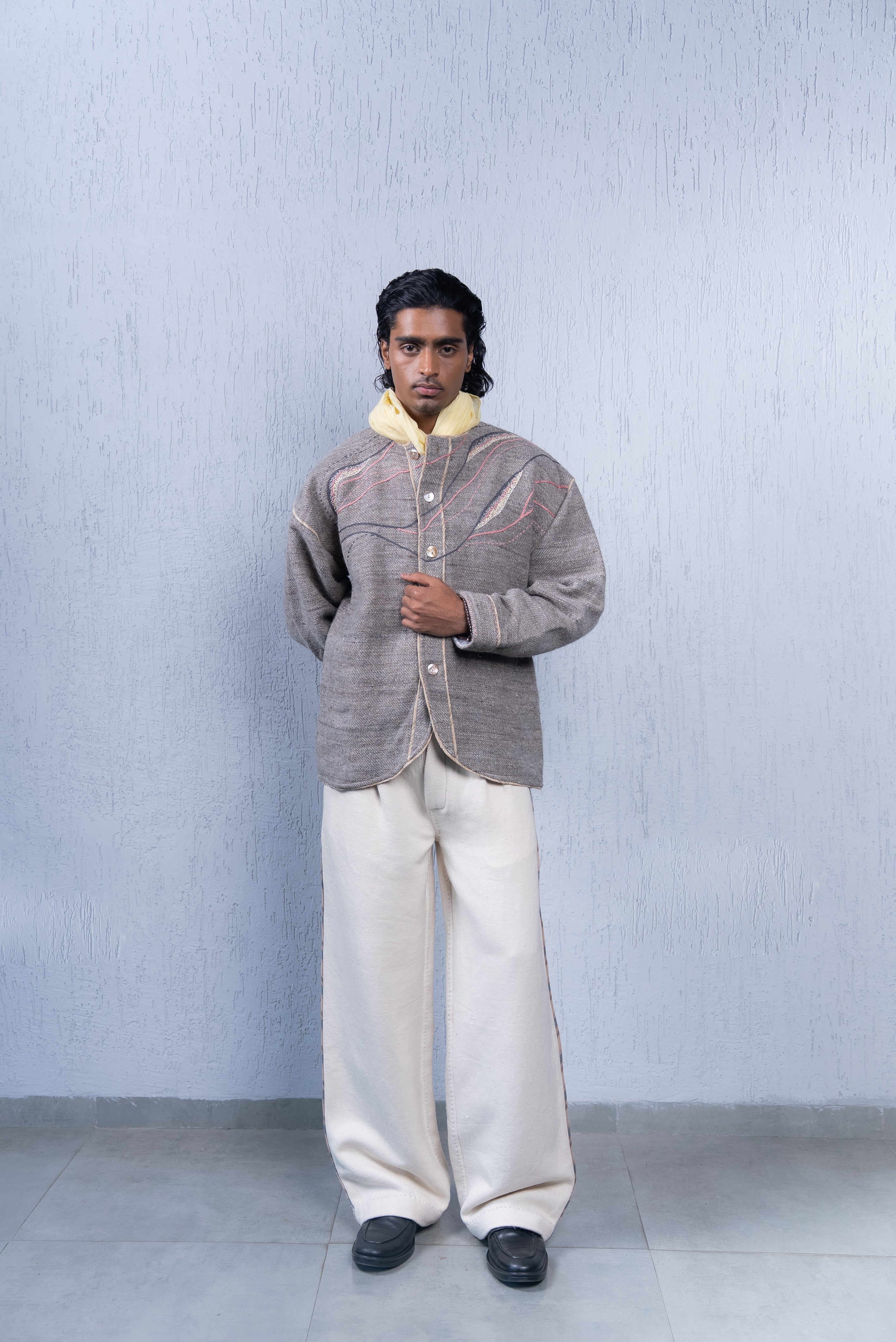 Unquiet Unisex Faux-Flap Pants