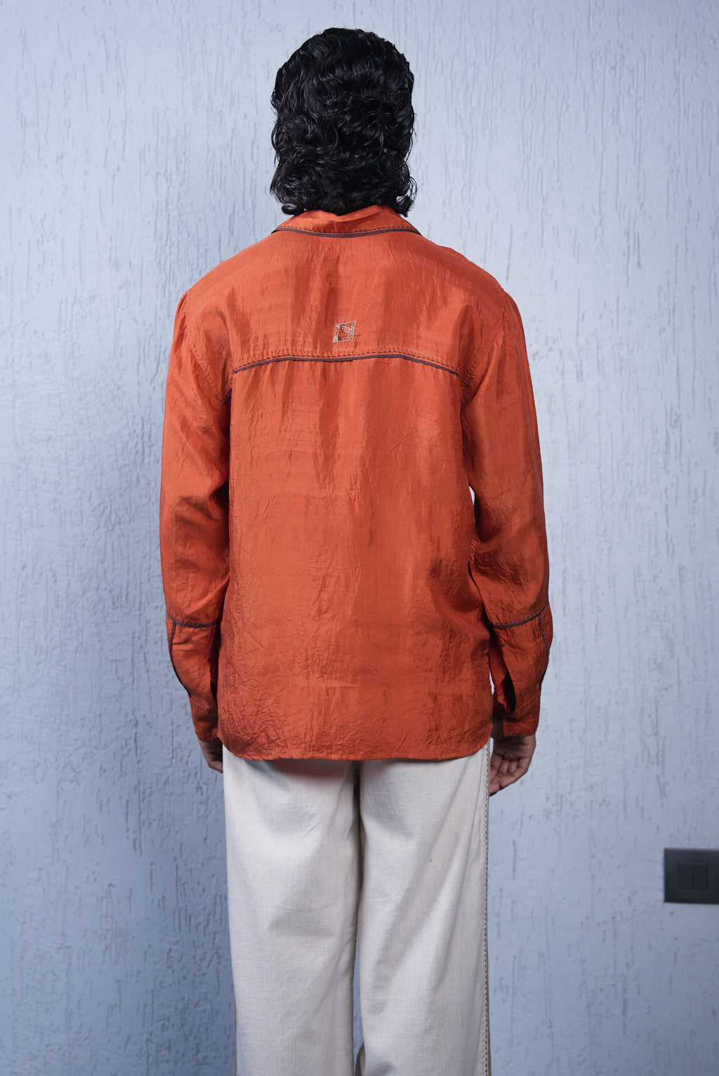 Unquiet Panelled Silk Shirt