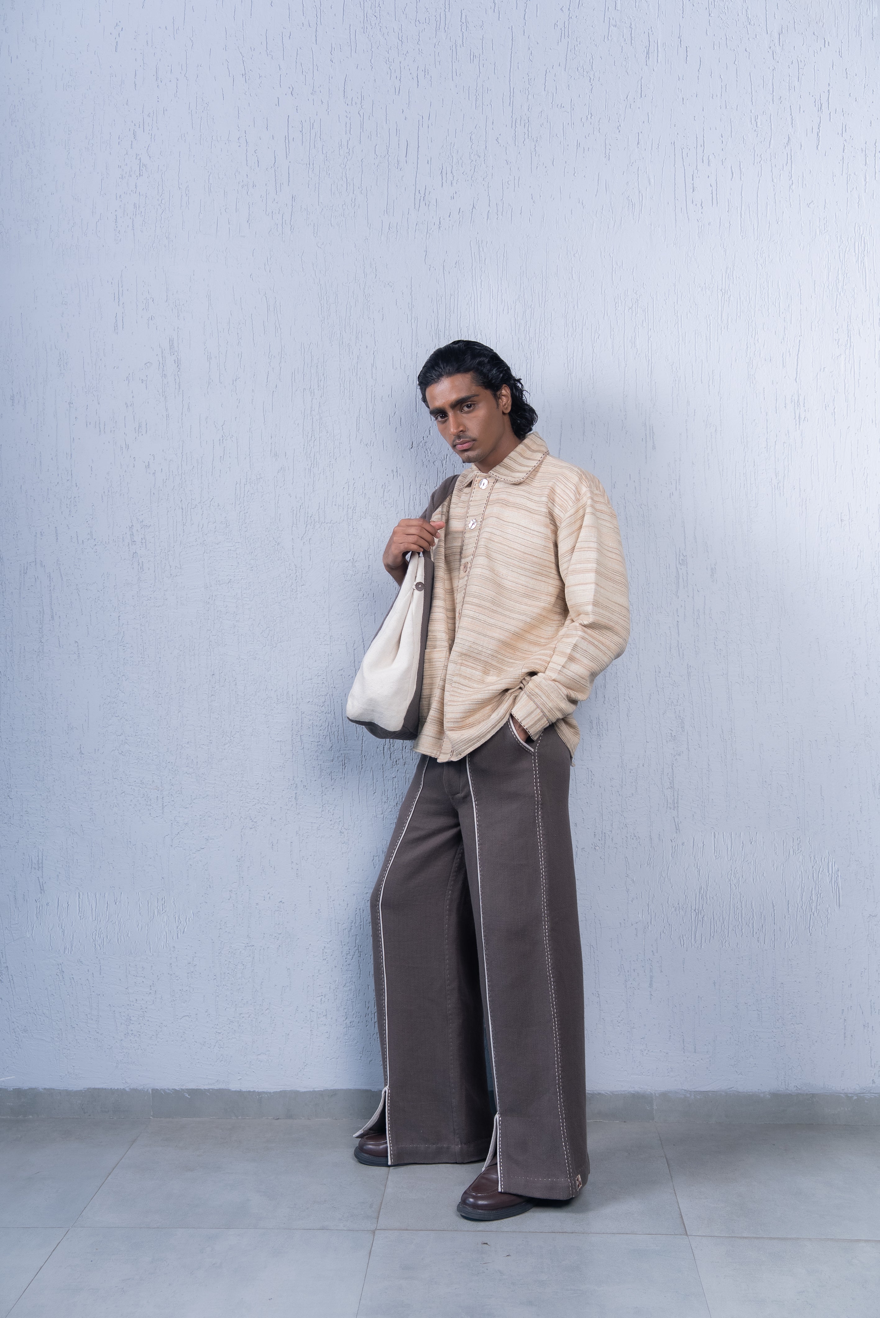 Unquiet Unisex Shirt Jacket
