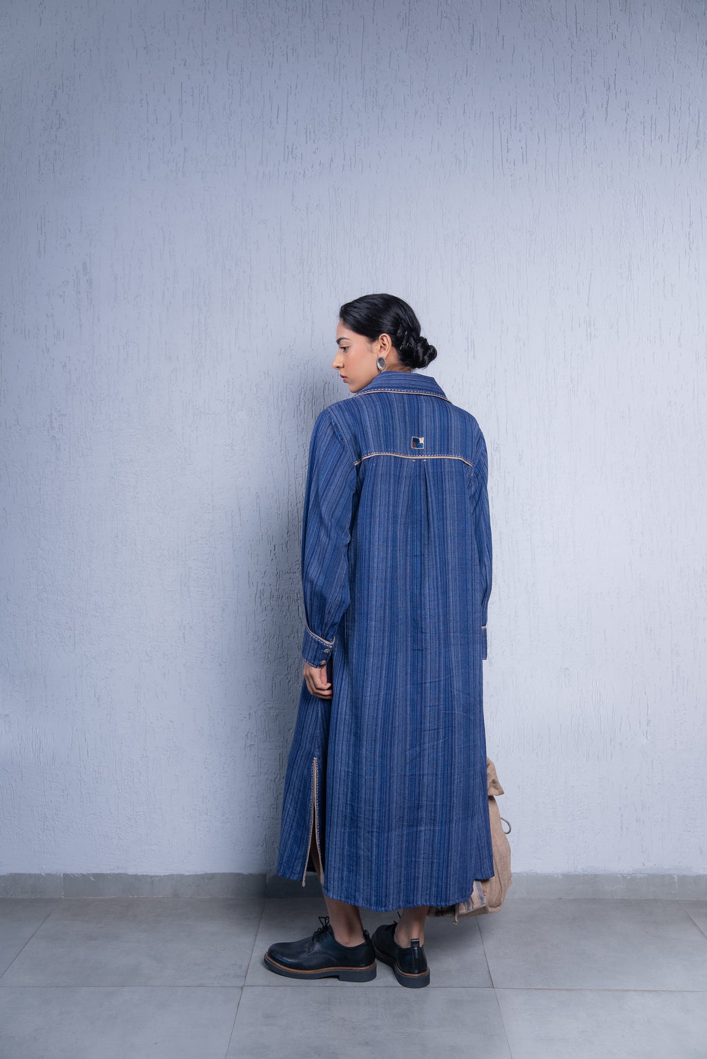 Unquiet Button Down Dress
