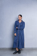 Unquiet Button Down Dress