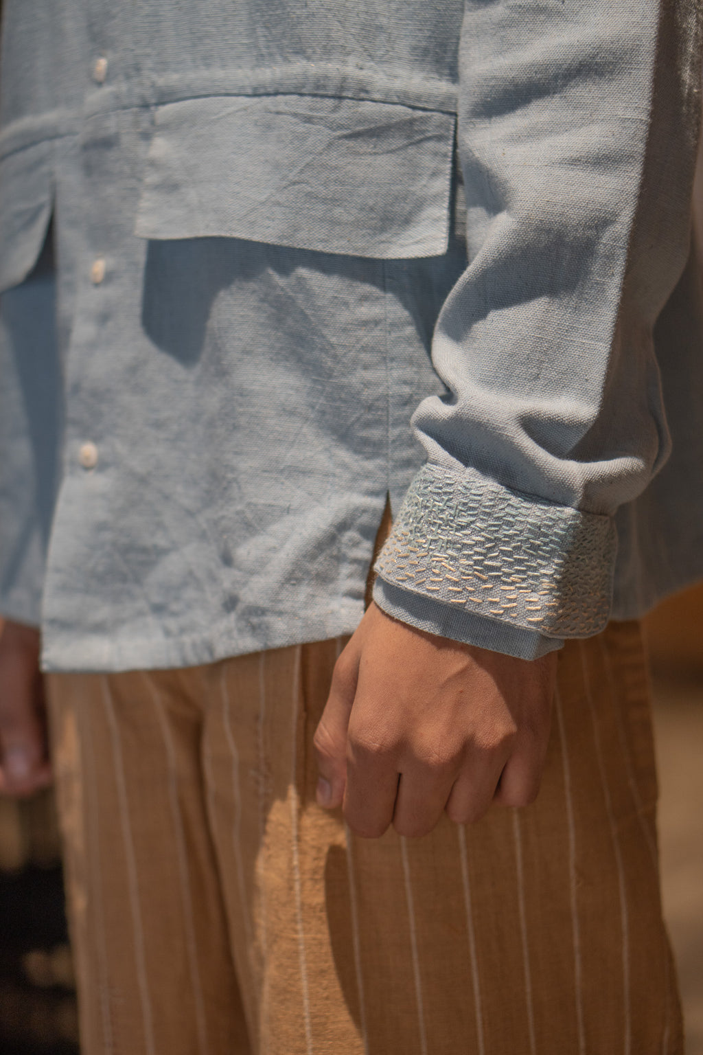 Materiality Cuff Detail Shirt