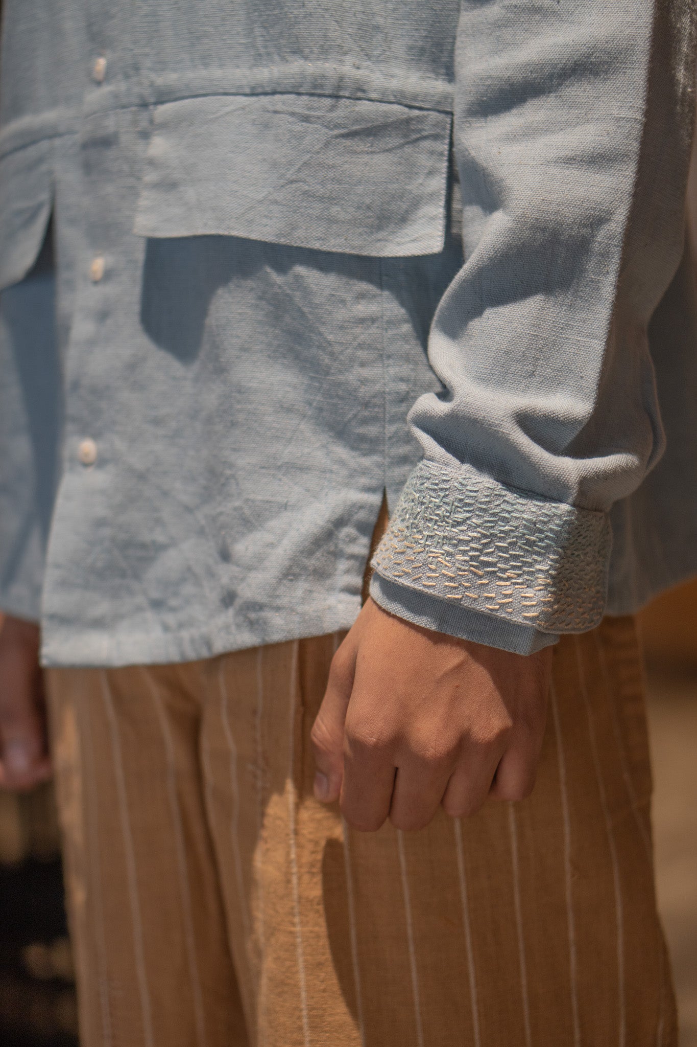 Materiality Cuff Detail Shirt