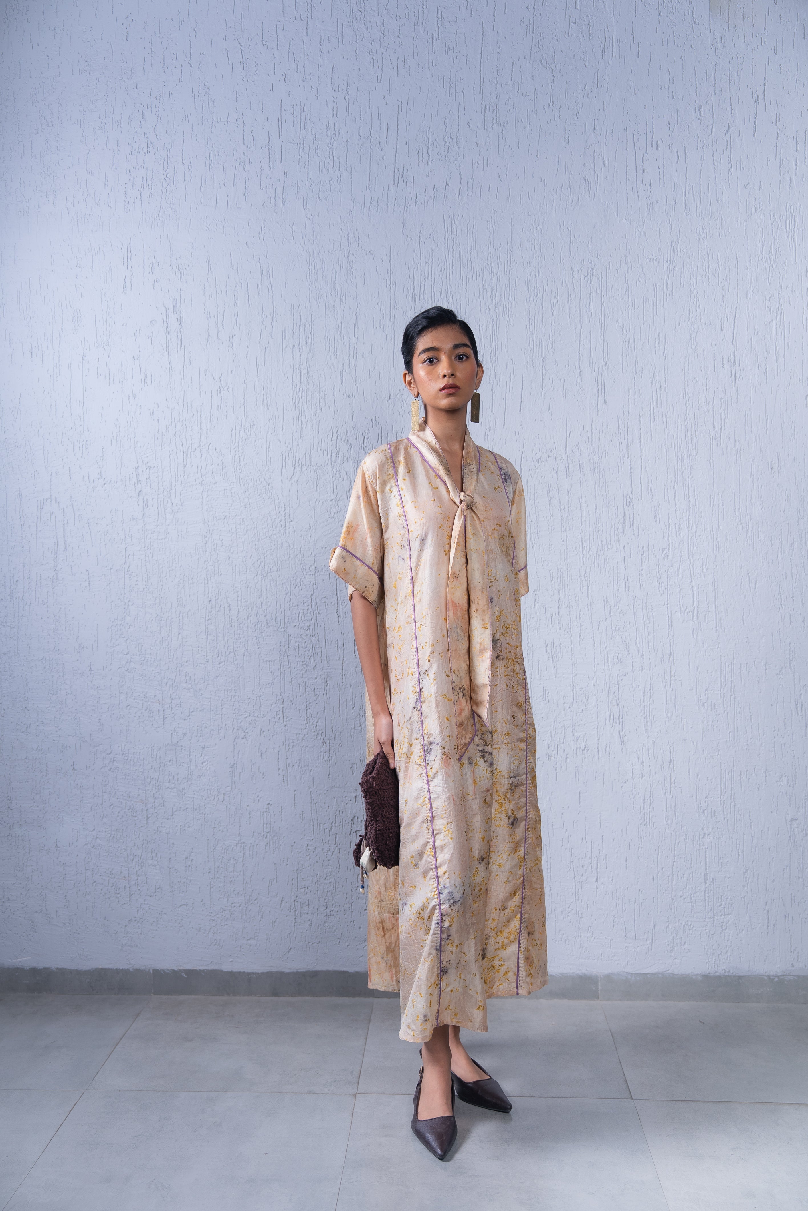 Unquiet Neck-Tie Dress