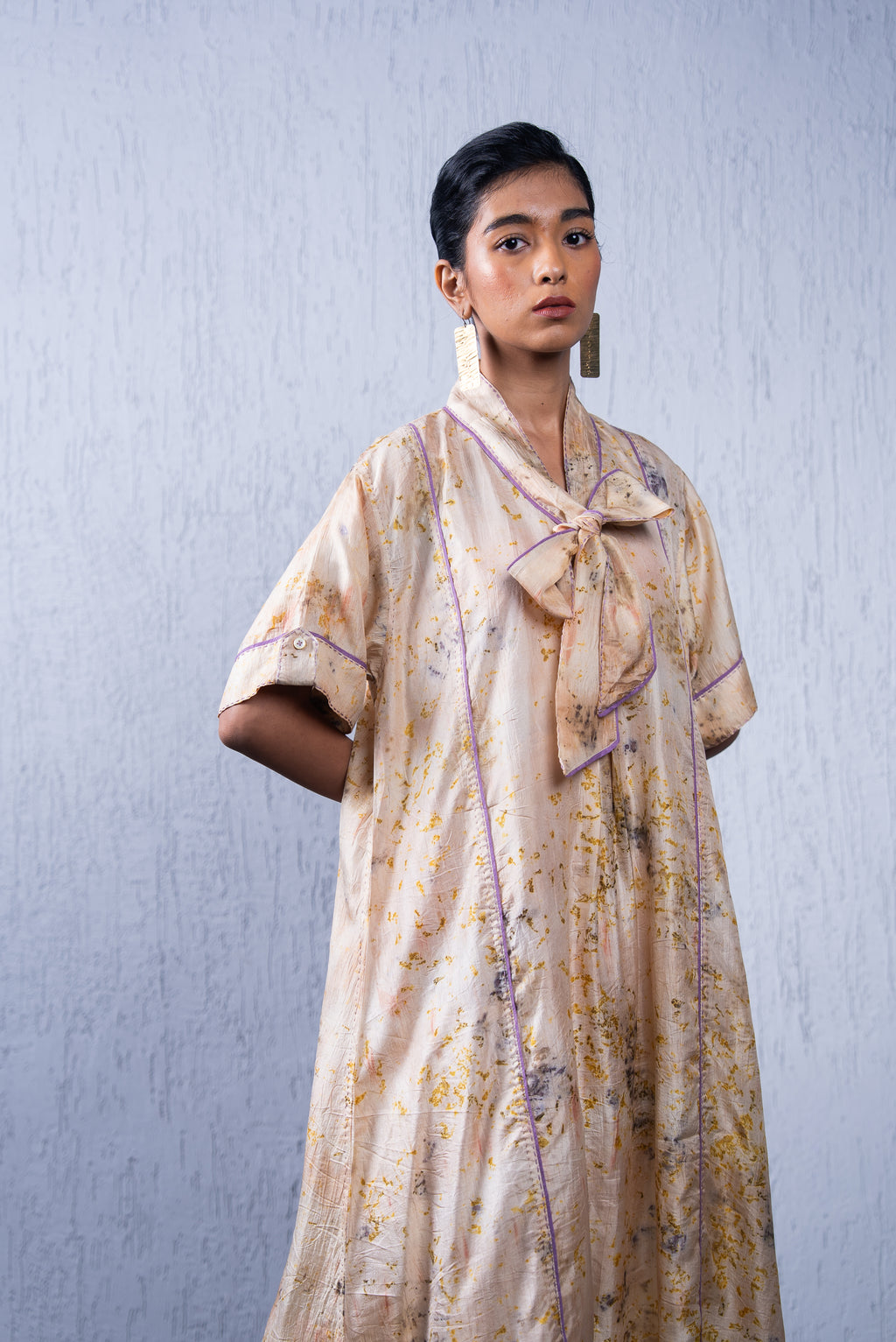 Unquiet Neck-Tie Dress